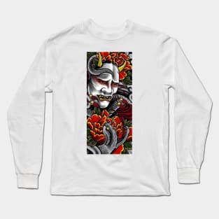 yakuza flower Long Sleeve T-Shirt